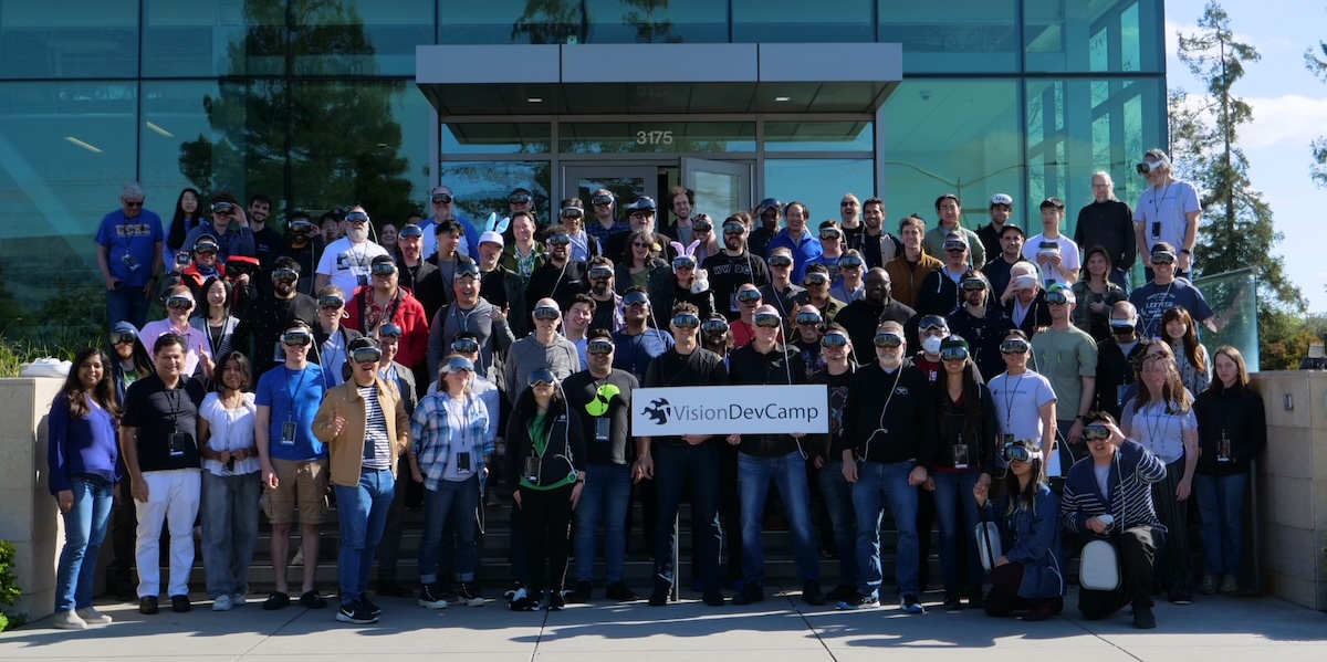 サンノゼで開かれたVisionProハッカソンに参加しました!